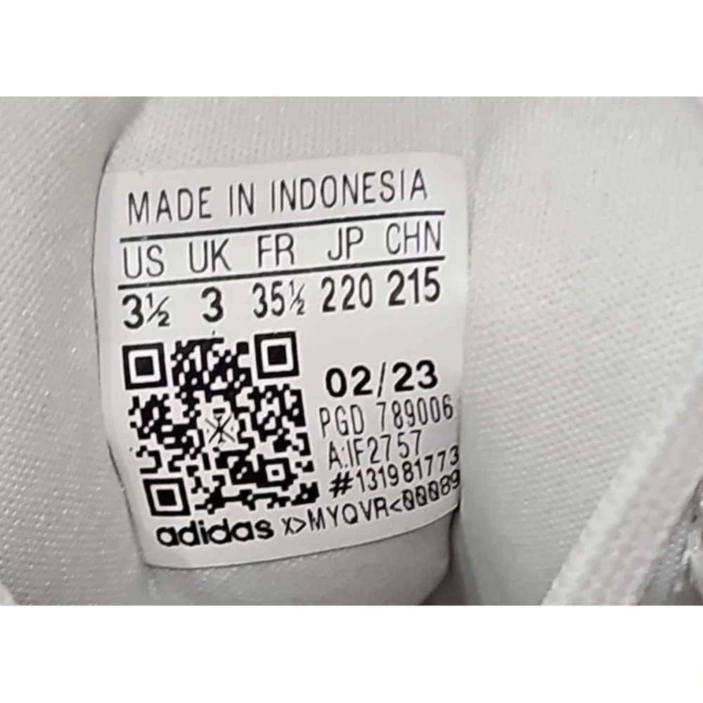 adidas X_PLRPHASE Trainers Junior US Size 3.5 White/Pink